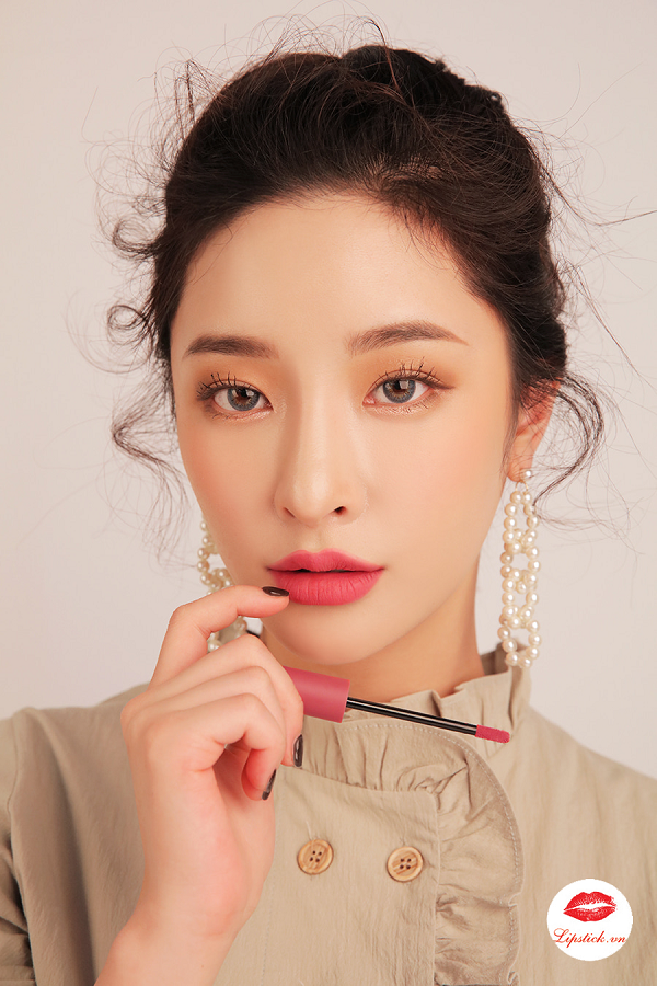 Review son 3CE Velvet Lip Tint Pink Break